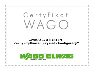 WAGO certyfikat
