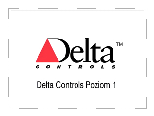 Certyfikat Delta Controls Poziom 1